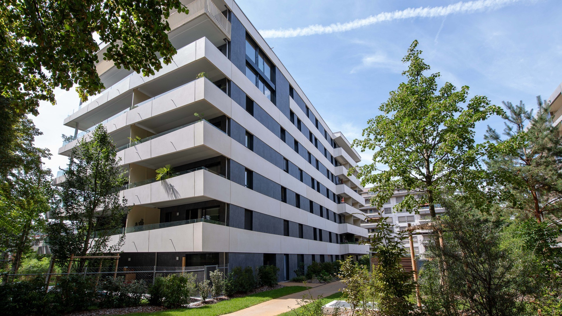 Immeubles de logements aux Eaux-Vives